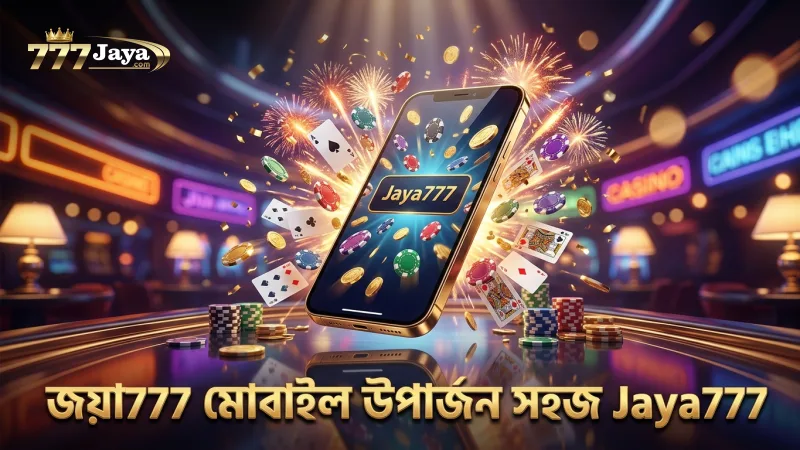 জয়া777 অ্যাফিলিয়েট প্রোগ্রাম থেকে মোবাইলের মাধ্যমে সহজ উপার্জন