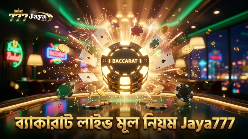 ব্যাকারাট লাইভের মূল নিয়ম ও বেটিং অপশন