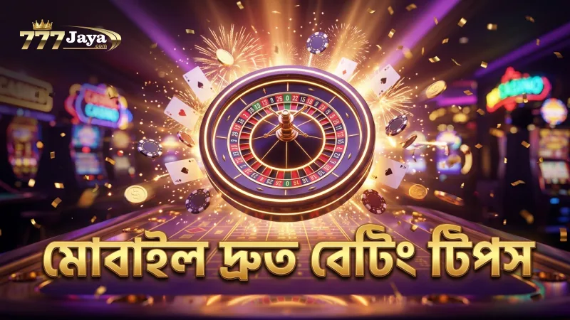 মোবাইল ফোনে দ্রুত বেট প্লেসমেন্টের জন্য কার্যকর টিপস