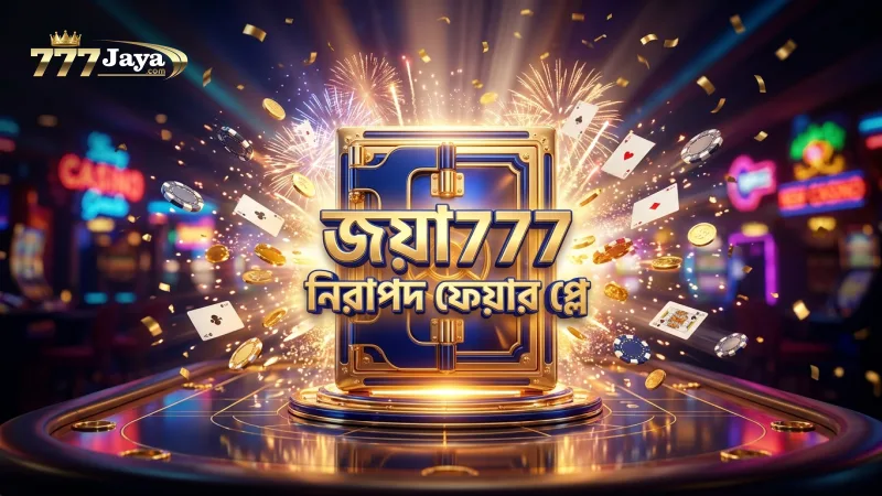 লাইসেন্স ও ফেয়ার প্লে নিশ্চিতকরণ জয়া777 ক্যাসিনোতে