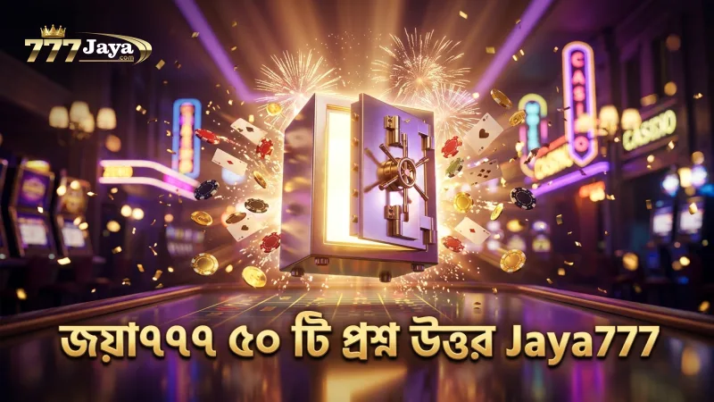 জয়া৭৭৭ এর ৫০টি প্রধান প্রশ্ন ও উত্তর সংকলন।