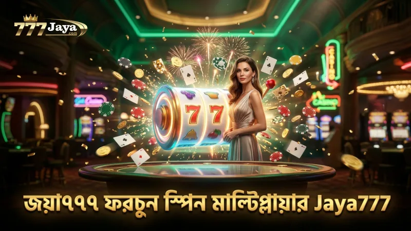 জয়া৭৭৭ তে ফরচুন স্পিন ও ৮এক্স মাল্টিপ্লায়ার ফিচার