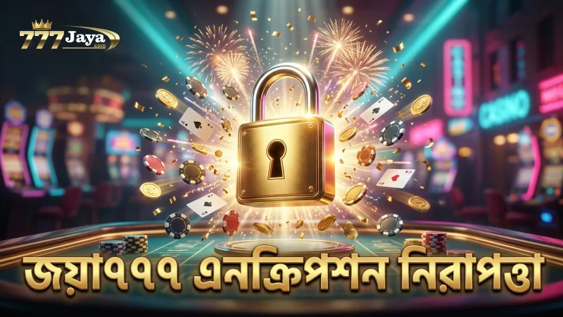 নির্ভরযোগ্য এনক্রিপশন প্রযুক্তি দিয়ে জয়া৭৭৭ নিরাপদ লেনদেন প্রদান করে।