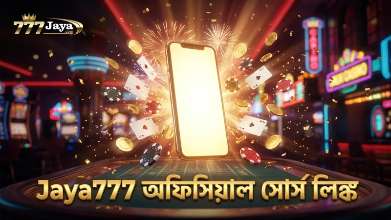 Jaya777 অফিসিয়াল সাইট থেকে সরাসরি ডাউনলোড লিঙ্ক পাওয়া যায়