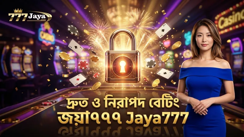 জয়া৭৭৭ এ দ্রুত ও নিরাপদ বেটিং প্লেস করার সুবিধা।