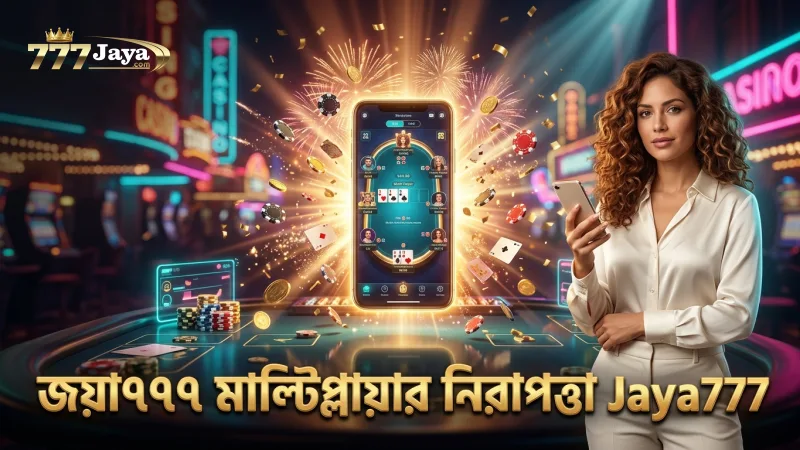 মাল্টিপ্লায়ার ফিচার চালু করার সময় জয়া৭৭৭ নিরাপত্তা নিশ্চিত করে।