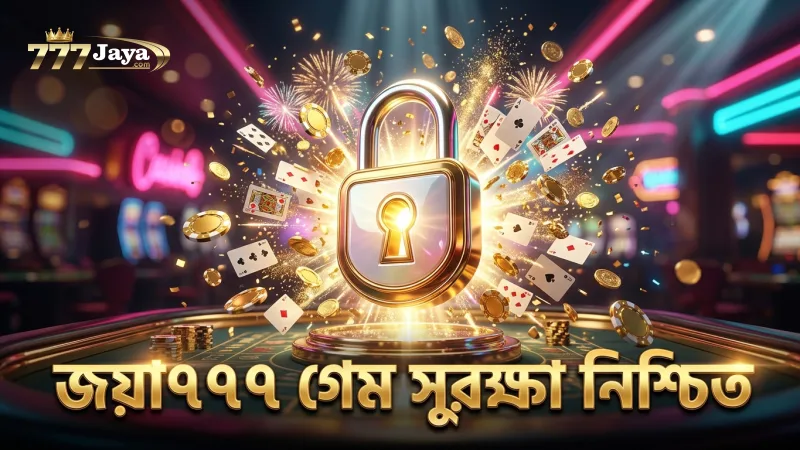 জয়া৭৭৭-তে মেগা হুইল গেমের সুরক্ষা ব্যবস্থা বিশ্বাসযোগ্যতা বাড়ায়।
