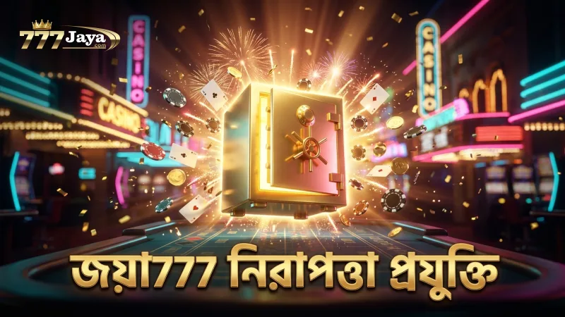 জয়া777 এ উন্নত ভেরিফিকেশন ও এনক্রিপশন প্রযুক্তি ব্যবহার।