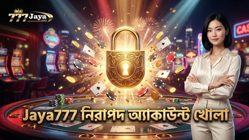 Jaya777 প্ল্যাটফর্মে সুরক্ষিত অ্যাকাউন্ট খোলার ধাপসমূহ।