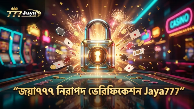 জয়া৭৭৭ তে নিরাপদ ভেরিফিকেশন প্রক্রিয়া নিশ্চিত করে।