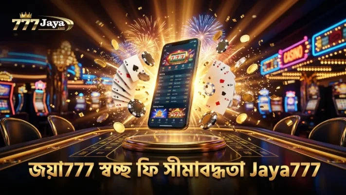 জয়া777 এ ফি ও সীমাবদ্ধতা সম্পূর্ণ স্বচ্ছ।